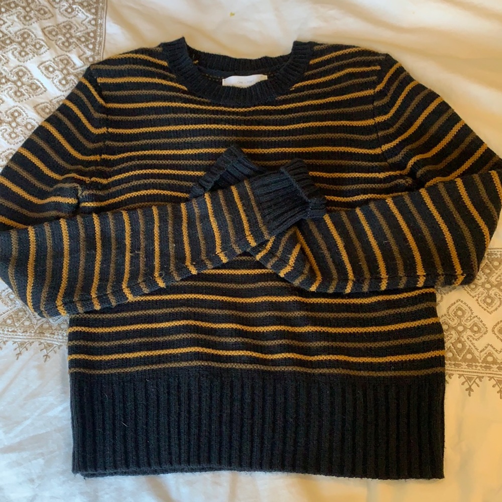 OAK&FORT Striped Sweater size XS